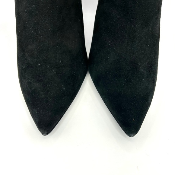 New! Michael Kors Meena Feather Embellished Suede Ankle Boot | 7.5 - Picture 4 of 10